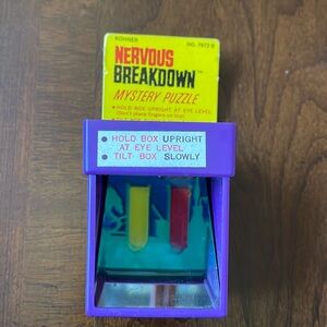 Vintage 1968 Kohner Bros‎ Nervous Breakdown Mystery Puzzle toy house game